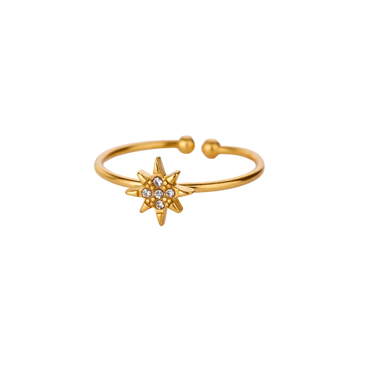 bague robuste en acier inoxydable