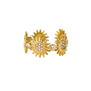 bague acier inoxydable Gloria