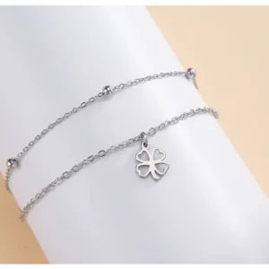 Bracelet chance acier inoxydable