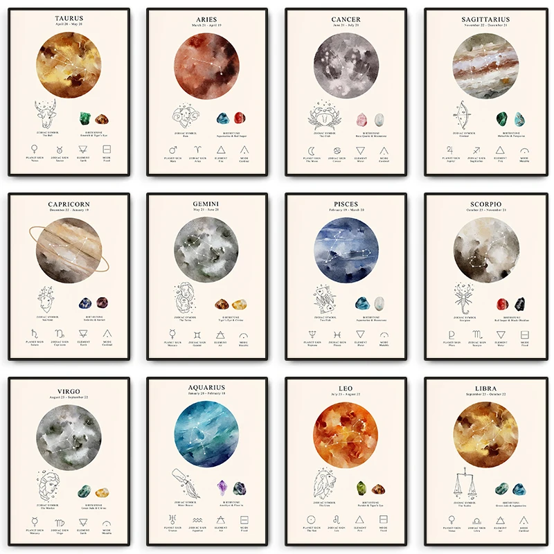 illustration zodiaque Balance