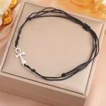 bracelet croix de Ankh acier inoxydable