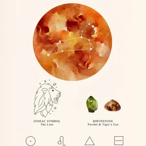 affiche spatiale Lion