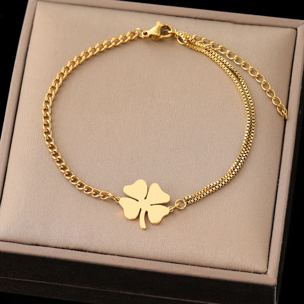 bracelet chance en acier
