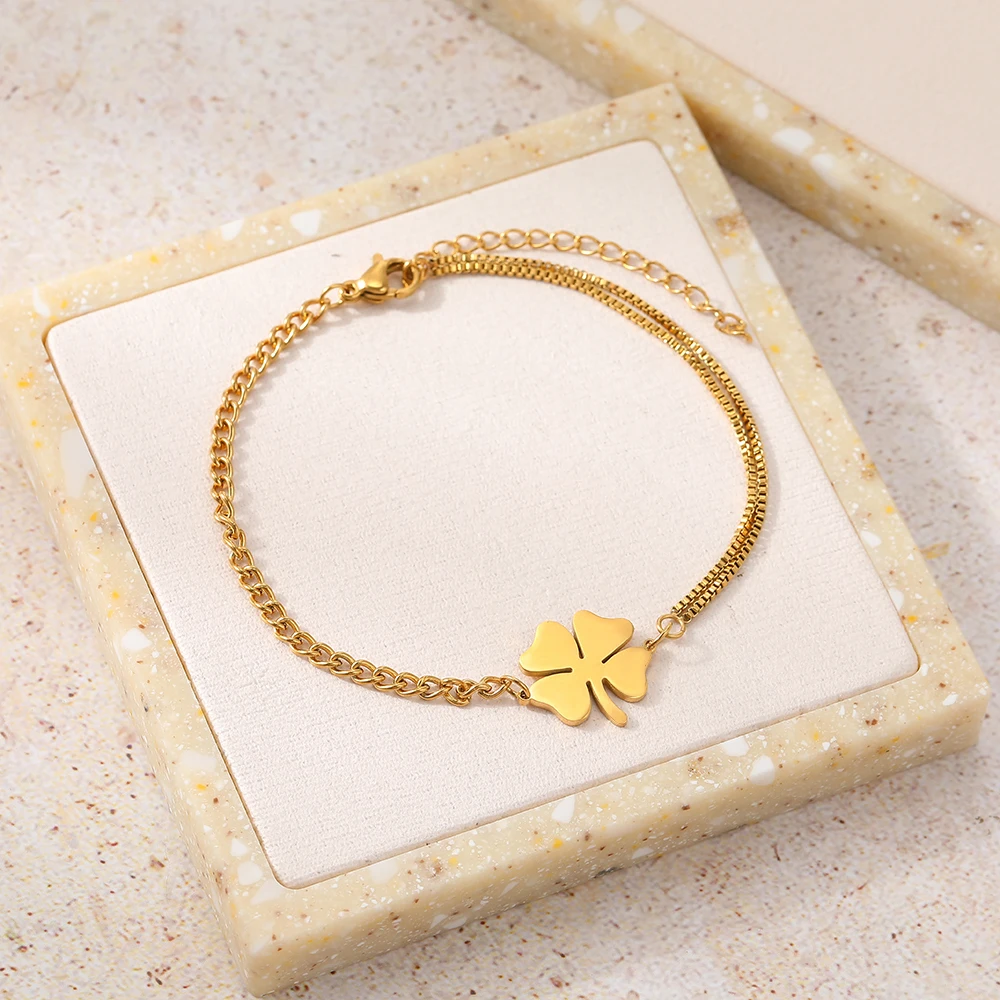 bracelet élégant acier inoxydable