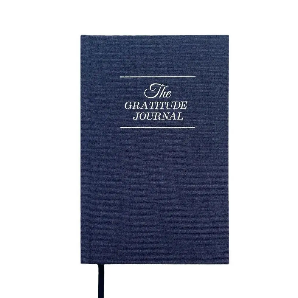 Carnet de notes gratitudes bleu