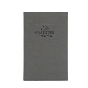 carnet de notes gratitudes A5 Gris