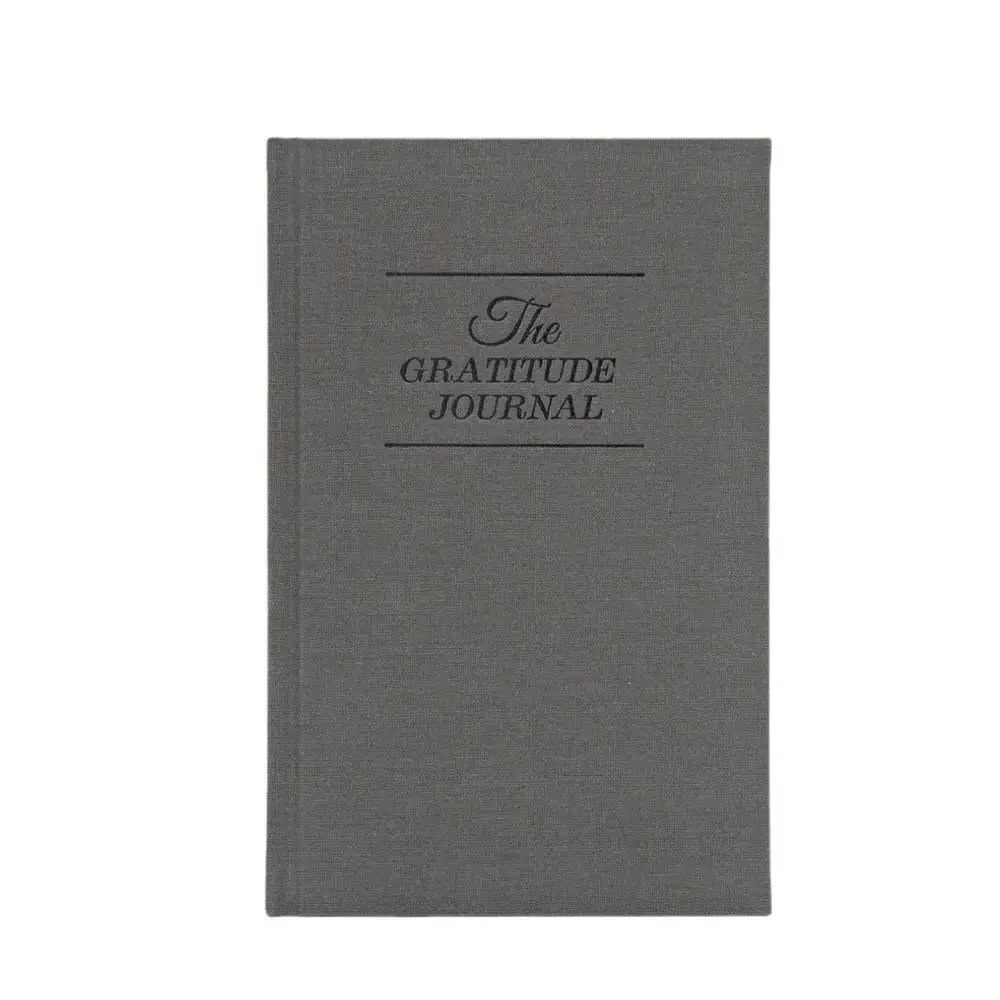 carnet de notes gratitudes A5 Gris