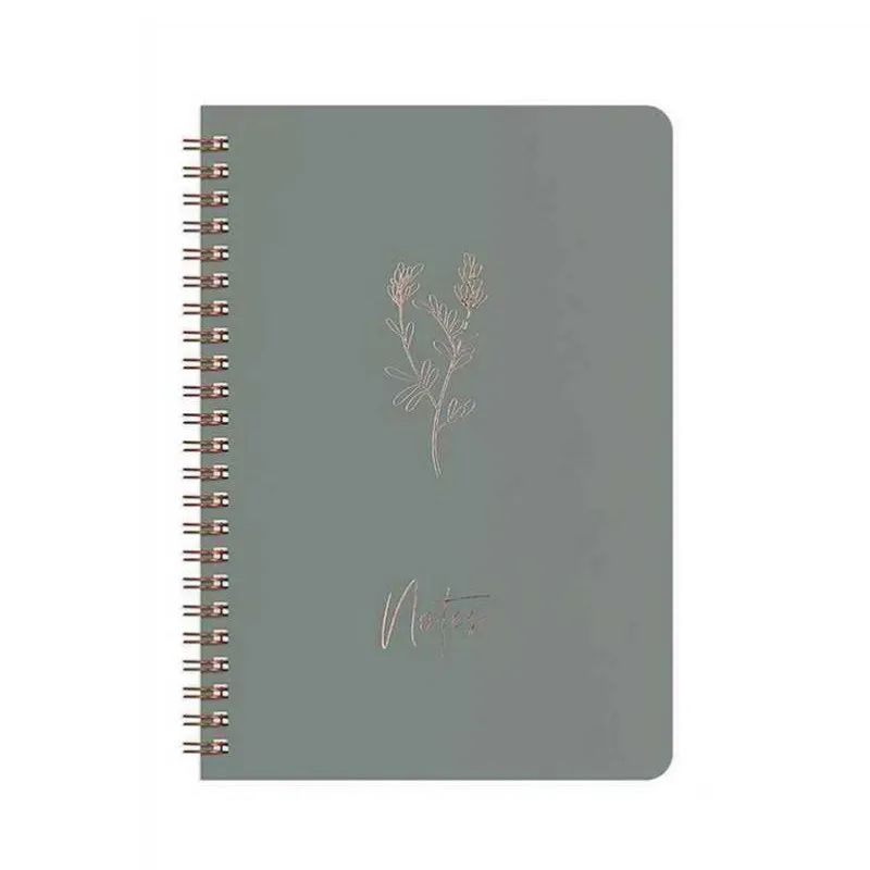 carnet de notes A5 couleur vert de gris