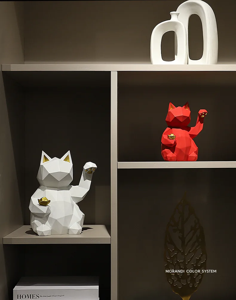 chat de la fortune japonais blanc