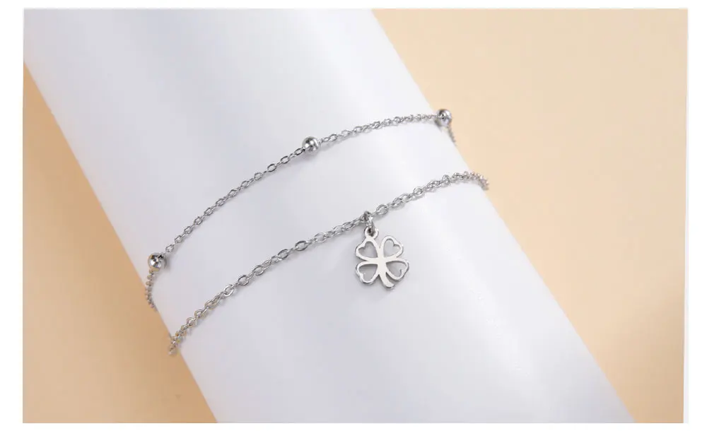 bracelet chance acier inoxydable