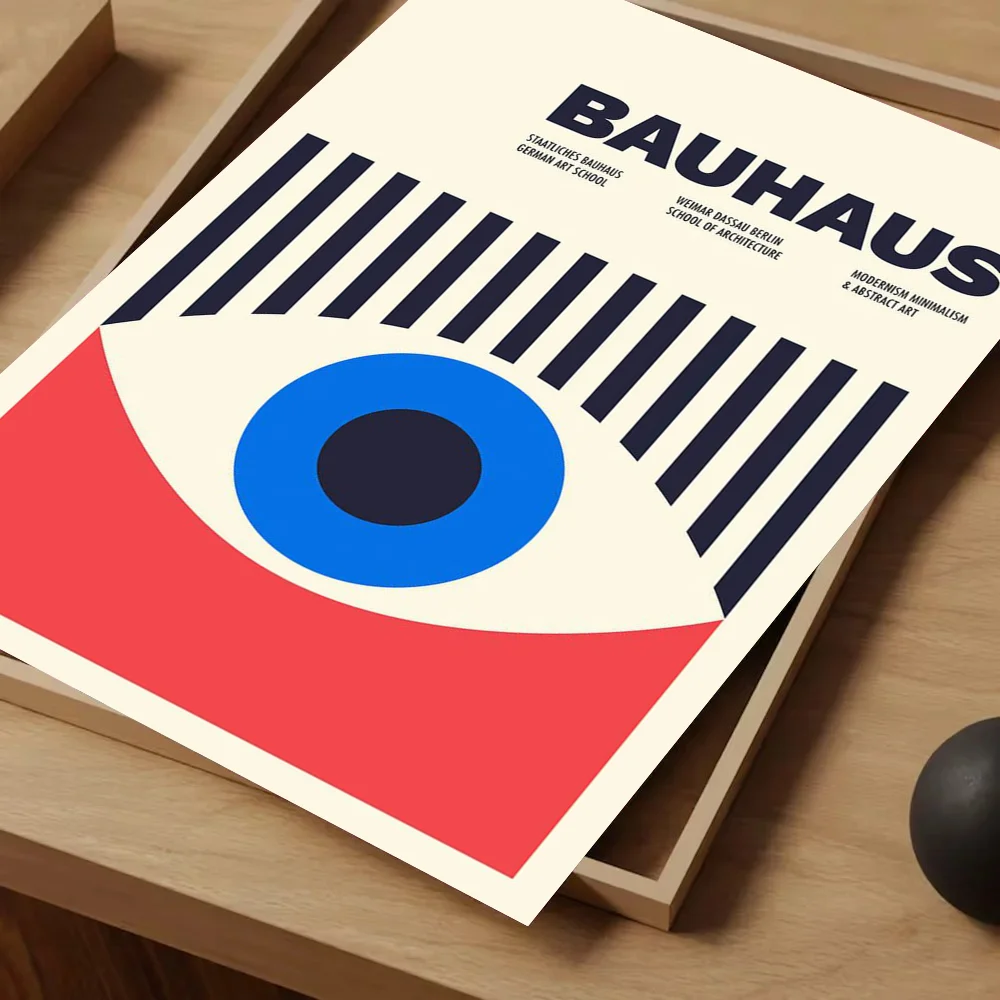 dessin géométrique Bauhaus