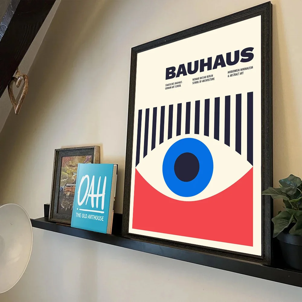 art mural oeil turque Bauhaus