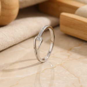 Bague Stella Argent en acier inoxydable