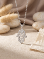 Collier Ava Argent en acier inoxydable