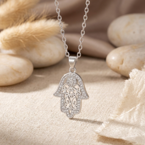 Collier Ava Argent en acier inoxydable