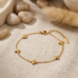 Bracelet Averi Or en acier inoxydable
