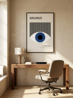 Affiche moderne oeil turque
