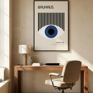 Affiche moderne oeil turque