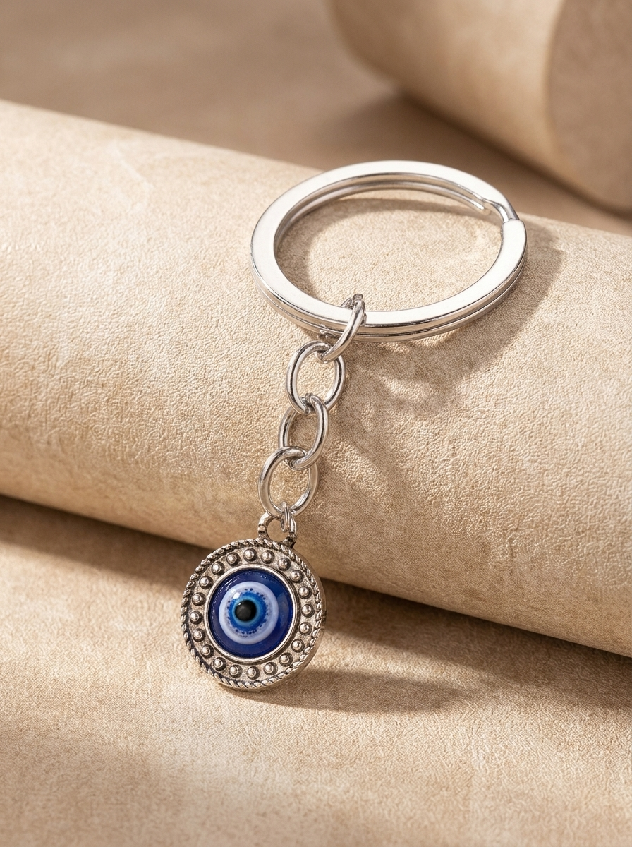 Porte-clés bohème oeil protection small