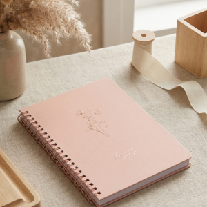 Carnet de notes – Rose poudré