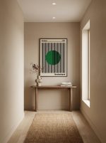 Affiche moderne verte